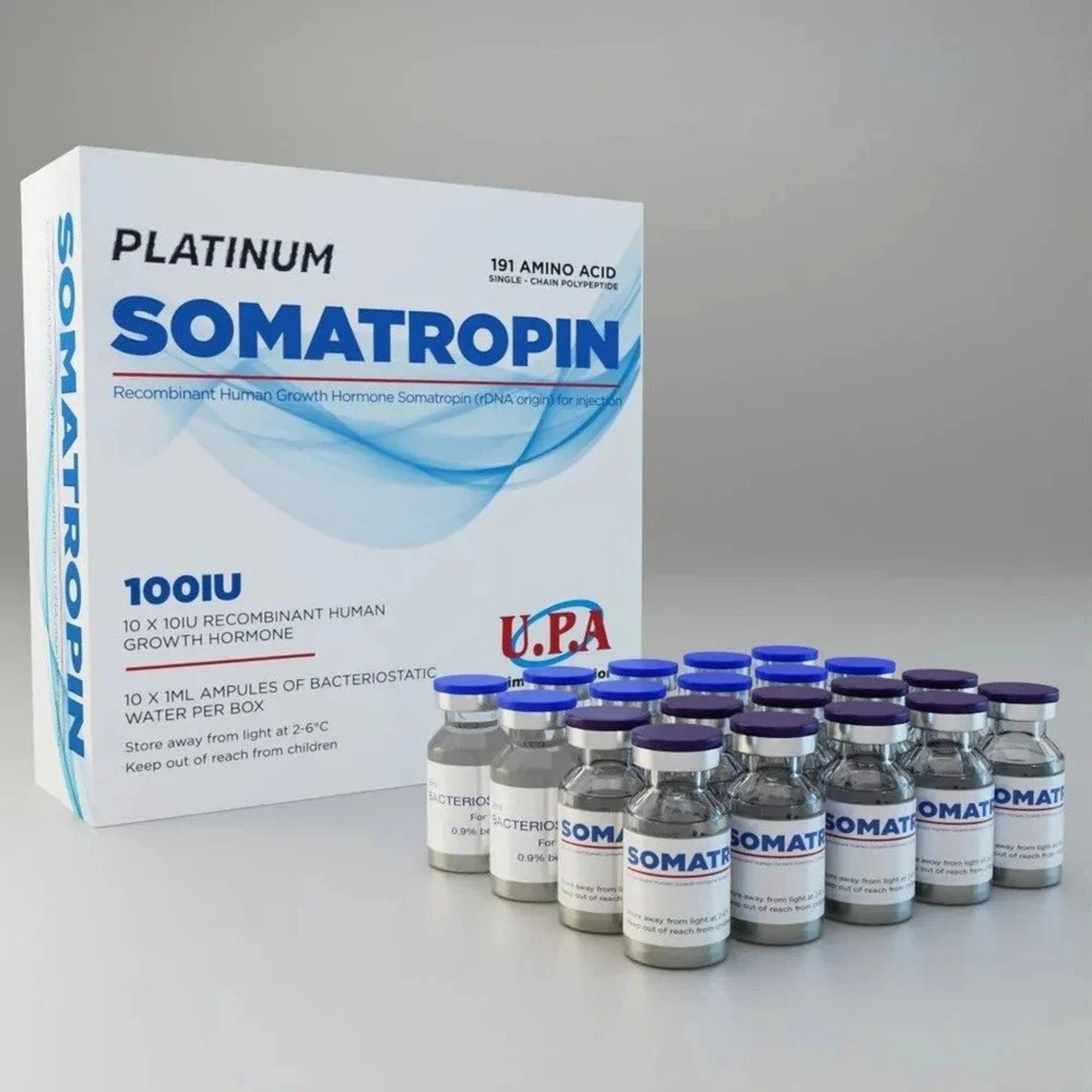 UPA | Somatropin | 100iu (10 Vials)