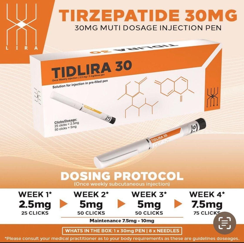 UPA | Tidlira (Tirzepatide) | 30mg Pen